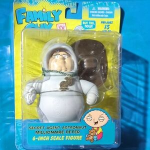 Secret Agent Astronaut Millionaire Peter Action Figure - White